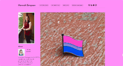 Desktop Screenshot of hannahsimpson.net