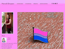 Tablet Screenshot of hannahsimpson.net